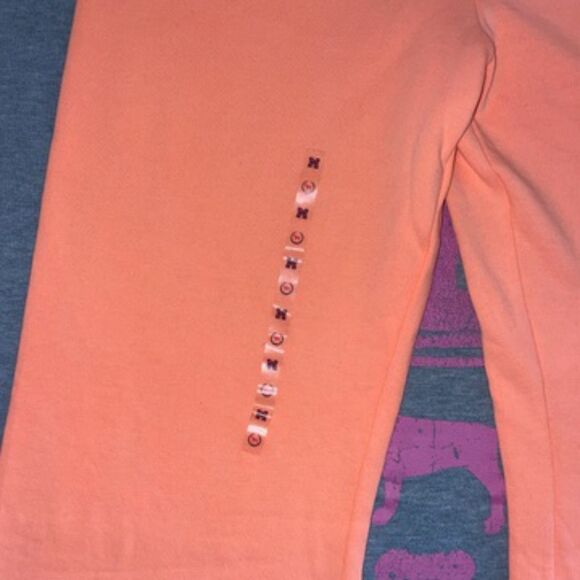 NWT Victoria’s Secret PINK 2011 Cotton Vintage Flare Sweatpants LOVE PINK 1986 - Picture 7 of 12